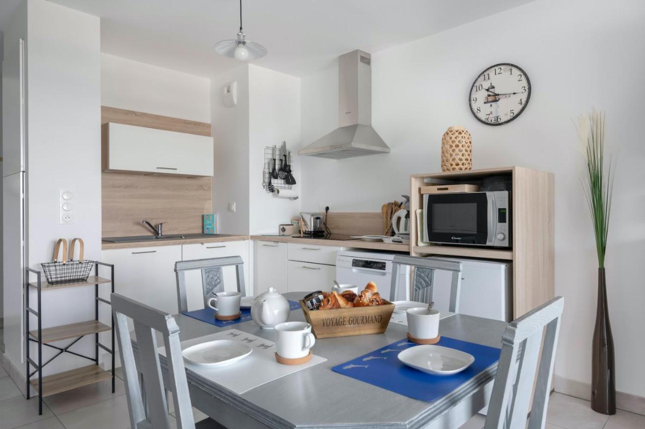 50M Plage, Appartement Vue Mer Pour 3 Пленёф-Валь-Андре Экстерьер фото